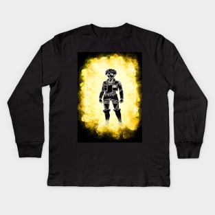 eren jaegar Kids Long Sleeve T-Shirt